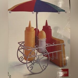 Vintage new condiment holder
